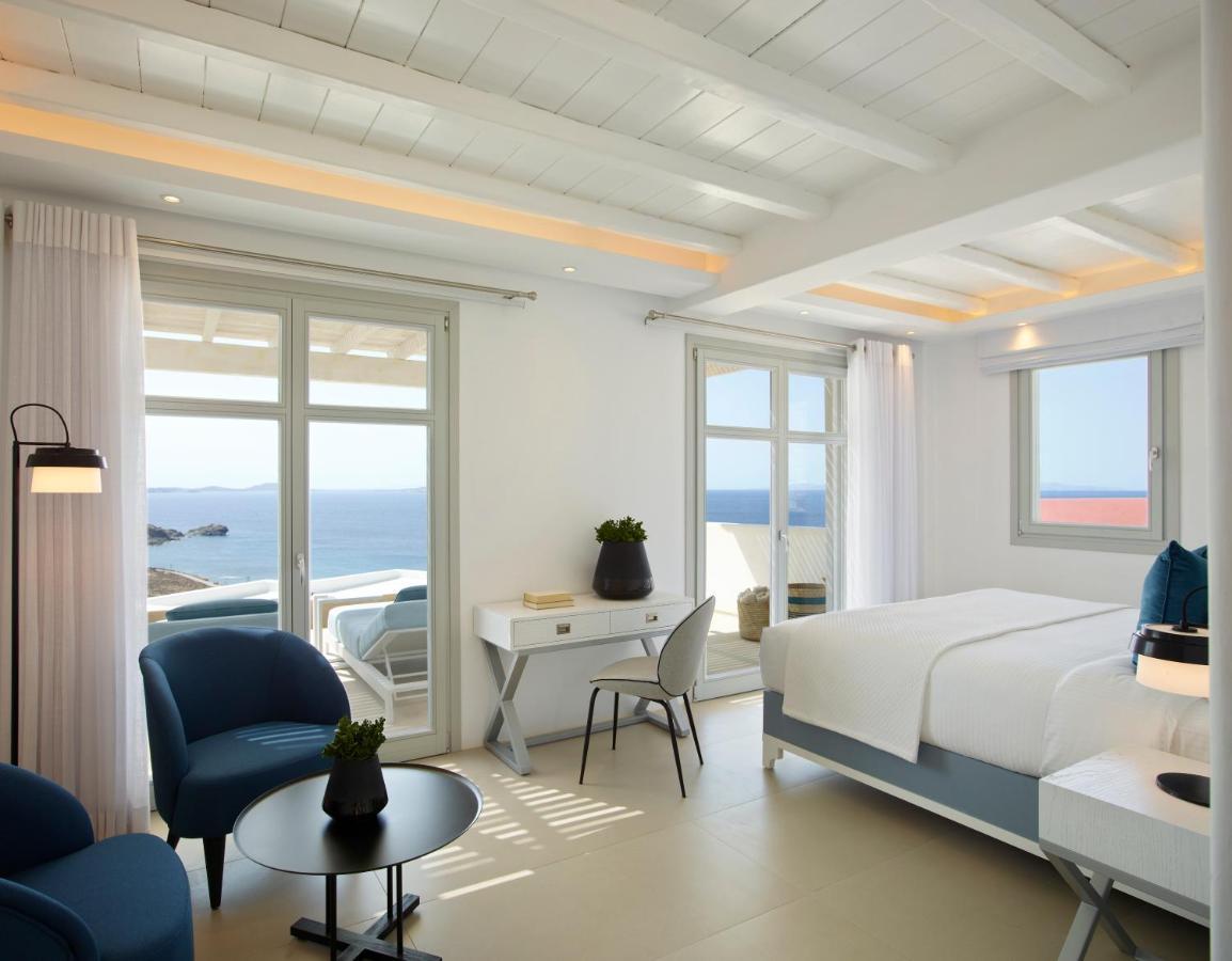 Epic Blue Mykonos Hotel Houlakia  Exterior foto