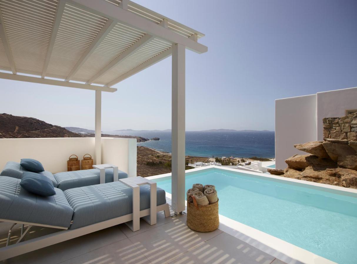 Epic Blue Mykonos Hotel Houlakia  Exterior foto