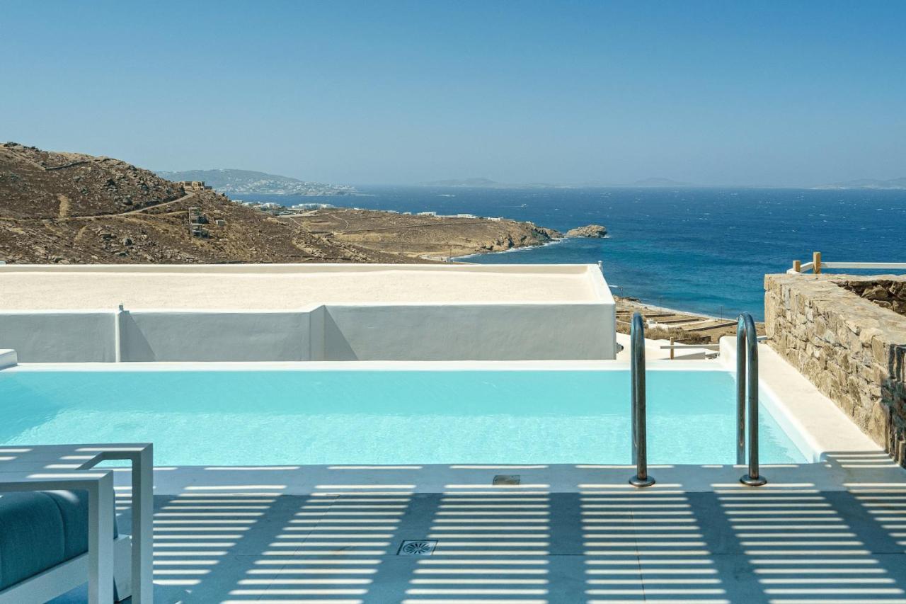 Epic Blue Mykonos Hotel Houlakia  Exterior foto